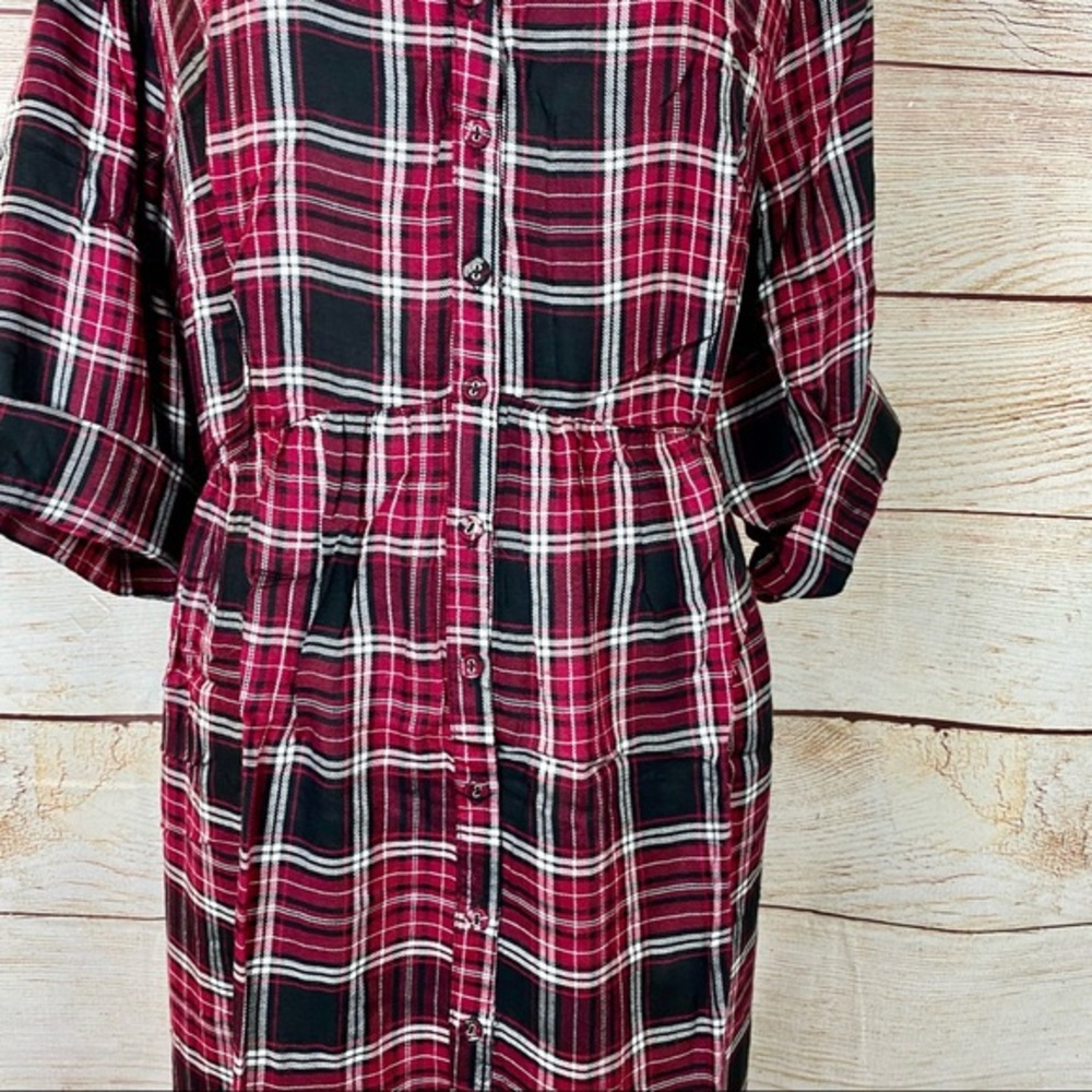 🎉HOST PIC!🎉🍷Torrid Plaid Dress - Picture 10 of 11